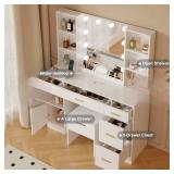 Garvee Brown Kid Vanity 12YEQMHV - Retail: $499