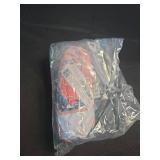 Arshiner Girls Swimsuit Two Pieces Bikini Set Ruffle Bathing Suits Flounced Tankini Swimwear Pink-Orange Monstera Print Size 9-10 - Retail: $15