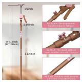 Britevo 4PK Adjustable Telescopic Support Pole - Cabinet Jack, Heavy Duty Third Hand Support System, Support Road, Drywall Lift, Dust Barrier & Cargo Bar, 54-115", Holds 154lbs - Retail: $80