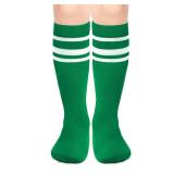 Green Toddler Soccer Socks Boys Toddler Crazy Sock for Kids St Patricks Day Socks Green Sock Kids Football Accessories - Retail: $6