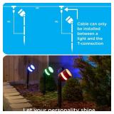 Enbrighten Vibe Eternity Path Light Extension Cord, 10ft, Not for Standalone Use, Enbrighten Eternity Path Lights Needed, Extendable up to 46ft, 86182