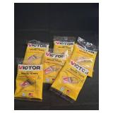 Victor Mouse Traps M035-12, Plastic Pedal, Sustainably Sourced FSC Wood, Wooden Mouse Traps, 12 Pack - Retail: $15
