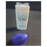 Sure Solid Anti-Perspirant Deodorant Stick  Unscented  Women  2.6 oz