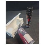 SABRE Magnum 120 Pepper Spray, 40 Bursts, 12-Foot (4-Meter) Range, Extra Large 92.4 Gram Canister, UV Marking Dye, Flip Top Safety, Black