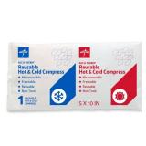 Medline Accu-Therm Reusable Hot/Cold Gel Packs, 5 x 10, Soft & Flexible, for Injuries, Fast Relief, Recovery & Muscle Soreness - Single - Retail: $9