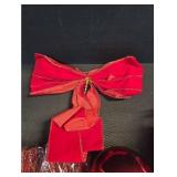 Red Christmas Decor Lot