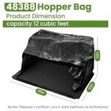 Aocies 48388 Hopper Bag Assembly Replacement for Agri-Fab 45-0320 Lawn Sweeper 42" Tow Lawn Leaf Sweeper Parts - Retail: $60