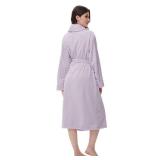 Yurhap Premium Robes for Women - Super Soft Cozy Fleece Womens Robe Plush Long Bathrobe - Retail: $24