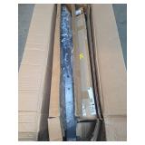 CKE 10-15ft Complete Set 36\" Stair Cable Railing Post Kit (35"x2"x2") for 25°-35° Stair, 3 Pack Stair Cable Posts, 220ft 1/8\" Wire Rope, Black Invisible Cable Railing System DIY Kit(No Handrail) S