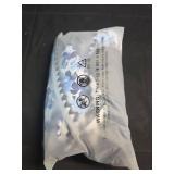 ROSEWE Two Piece Tankini Swimsuits for Women, Tummy Control Bathing Suit with Skirt, V-Neck Swimdress Navy Blue, Medium - Retail: $41