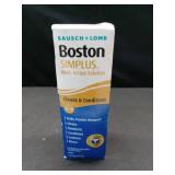 Boston SIMPLUS Multi-Action Solution, Cleans & Conditions Rigid Gas Permeable (RGP) Lens, Daily Protein Remover, 3.5 Fl Oz - Retail: $10