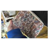 Threshold Storage Basket with Floral Pattern