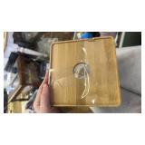 Clear Storage Container with Bamboo Lid