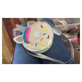 Unicorn Donut Crossbody Bag