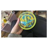 Obstacle Maze Puzzle Game - Large ABS Plastic Brain Teaser Toy with S-Shaped Tracks & Ramps, Fun Family Challenge for Kids & Adults, Improves Focus & Motor Skills - Great Gift for Birthday