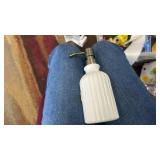 Fluted Milk Glass Soap Pump - Hearth & Hand Magnolia