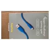 Heyday Soft-Touch USB-A to USB-C Charging Cable