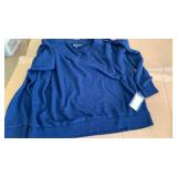 Universal Thread womens xl V-Neck Sweater blue long sleeve