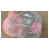 Munchkin Click Lock Pink Straw Trainer Cup 7oz