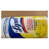 Lysol Lemon and Lime Blossom Disinfecting Wipes 80ct