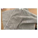 Threshold Quick Dry Ribbed Hand Towel - Gray