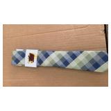 Green Plaid Silk Tie