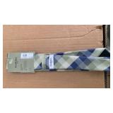 Green Plaid Silk Tie