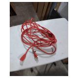 Red Heavy Duty Extension Power Cord