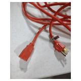 Red Heavy Duty Extension Power Cord