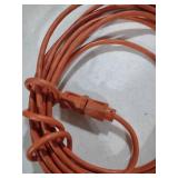 Orange Extension Power Cord
