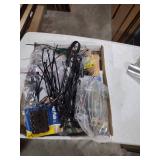 Mixed Hardware Lot - Cable Ties and Felt Pads
