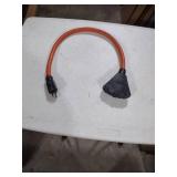 Heavy Duty Power Extension Splitter Cord