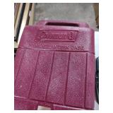 Coleman Propane Lantern with Burgundy Case