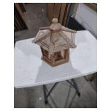 Handcrafted Wooden Gazebo Bird Feeder