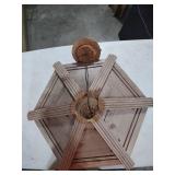 Handcrafted Wooden Gazebo Bird Feeder
