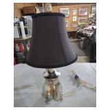 Decorative Silver Teapot Table Lamp