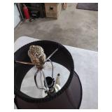 Decorative Silver Teapot Table Lamp