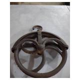 Cast Iron Well Pulley Wheel