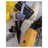 Stanley Miter Box with Hand Saw and Accessories