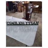 Happy Holidays  Standing Sign