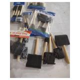Plaid Foam Paint Brushes Multi-Pack