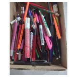 Mixed Lot of Writing Pens and Markers