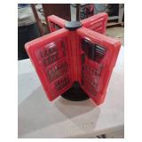 Craftsman Rotating Drill Bit Set in Red Case