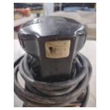 Black Electric Palm Sander Power Tool