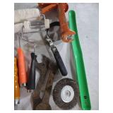 Mixed Lot of Hand Tools and Shop Equipment