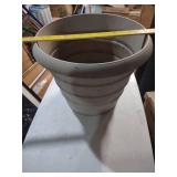 Large Gray plastic Planter