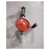 Stanley Hand Drill with Red Gear Housing