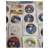 Computer Software CD Collection with Blank Media
