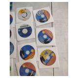 Computer Software CD Collection with Blank Media