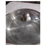All-Clad Stainless Steel SautÃ© Pan with Lid